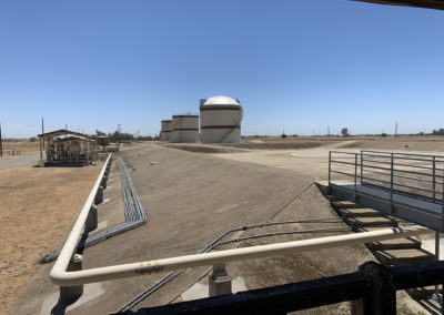 Fuel Receipt Area & Storage Tank at Beale AFB