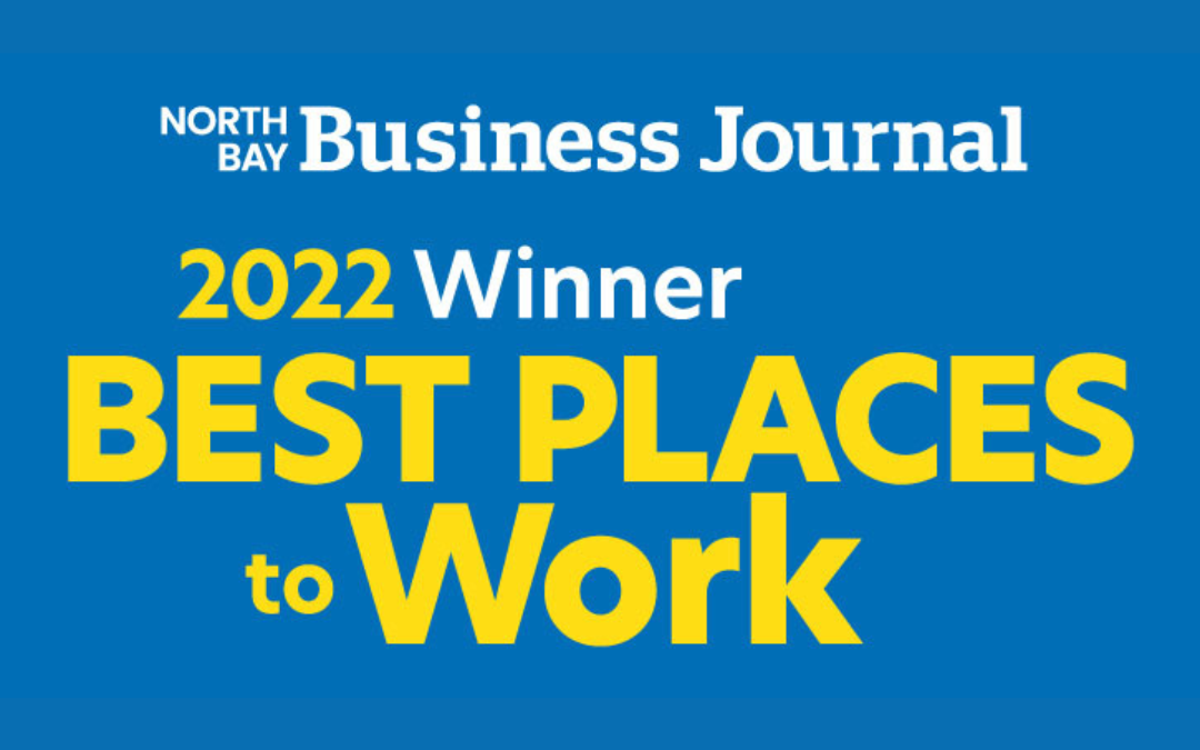 Best Places to Work in the North Bay – for the 14th year!